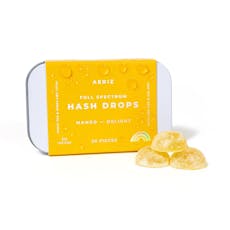 Full Spectrum Hash Drops Ratioed Mango X Jenny Kush Gummies 100mg (20-Pack | 5mg Each)