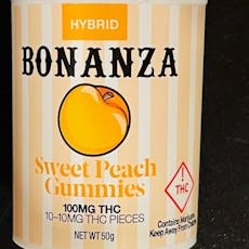 Bonanza Gummy Sweet Peach Hybrid 100mg