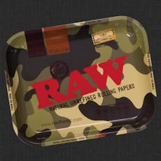 Raw Camo Rolling Tray