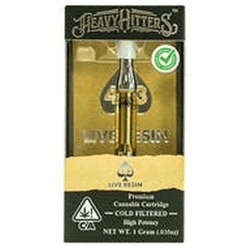 Hawaiian Honey - Live Resin 1g Cartridge - Heavy Hitters