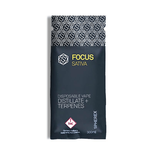 | Spherex | Disposable Cartridge | Sativa | Focus | 300mg