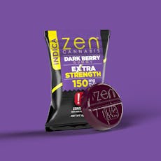 150MG | Indica Dark Berry Gummy | Zen