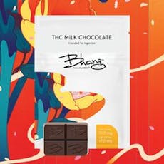 Bhang - Milk Chocolate Bar - 1 x 10:0