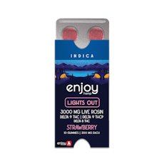 Lights Out 3000mg Gummies (300 mg Each | THCP+D9+D8 | 10 Gummies)