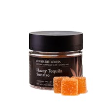 Hazey Tequila Sunrise Artisan Gummies | Sativa Real Strain FX™ | 15 CT | 150 MG THC