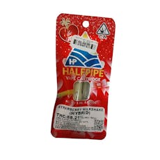 Halfpipe Vape Cartridge - Strawberry Milkshake (1g Hybrid) *NEXTDAY DELIVERY ONLY*
