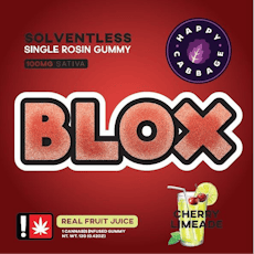 Cherry Limeade Sativa Blox Solventless Single Rosin Gummy