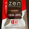 Zen Gummy-1:1-Cherry-25mg cbd-25mg thc