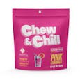 Chew & Chill Pink Lemonade Sativa Sugar-Free Live Resin Gummies, 100mg