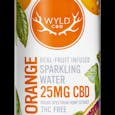 Wyld CBD Real-Fruit Infused Sparkling Water - Blood Orange