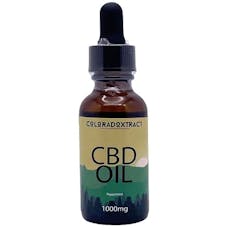 1000mg Peppermint Tincture Full Spectrum