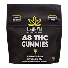 Delta 8 THC Gummies – Pina Colada – 2000mg