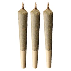 INDICA 20% PLUS PRE-ROLLS (3x1g)