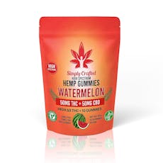 THC + CBD High Spectrum Gummies | Watermelon