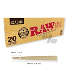 RAW | King Size Cones 3pk
