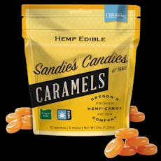 Sandies Candies- Caramel CBD Hard Candies
