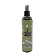 Country Roads: CBD+CBG Spray Lotion