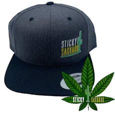Sticky Hat Stacked (Heather/Black)