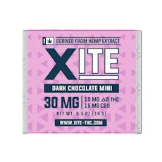 Delta 9 THC Dark Chocolate 1:1, Single