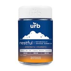 Restful Botanically Infused Gummies 1875MG – Elderberry and Blueberry