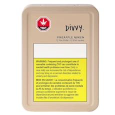 Divvy - Pineapple Nuken Pre-Rolls - Hybrid 12x0.35g -