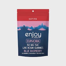 Enjoy: Euphoria Live Rosin 5mg THC Microdose Gummies