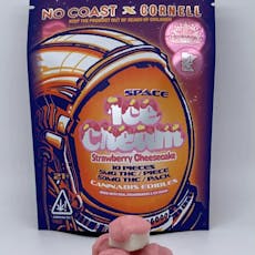 Space Ice Cream 50MG THC Strawberry Cheesecake