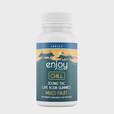 Enjoy Live Rosin THC Chill Gummies 300mg 25ct (Indica)