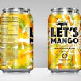 Let's Mango Seltzer 12 oz 6 Pack