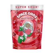 Space Gods Space Heads Super Sour Gummies | Watermelon