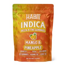 HABIT Indica Delta-8 Gummies | 20 Count