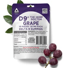 25mg Delta 9 THC gummies