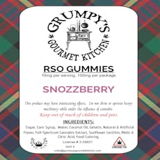 RSO | Snozzberry Gummies
