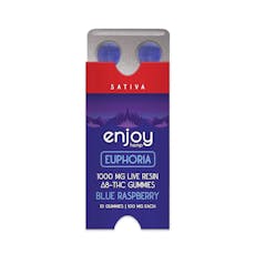 Enjoy: Live Resin Euphoria 1000mg Delta 8 THC Gummies (100mg/gummy)