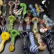 4" Candy Cane Swirl Thick Glass Pipe