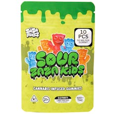 500mg Sour Zaza Kids - Zaza Packs