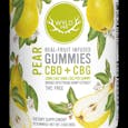 Wyld - Real Fruit Infused 500mg CBD + 100mg CBG Gummies Pear (Energy) - 20-pack 500mg