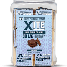 Hemp Derived Delta-9 THC Milk Chocolate Minis