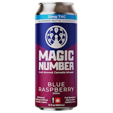 Magic Number > Soda > 25mg > Blue Raspberry