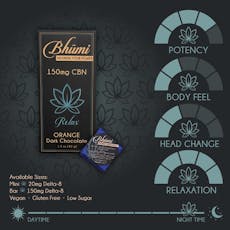 Bhumi Orange Dark Chocolate Mini (20mg)