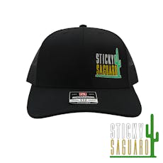 Sticky Trucker Hat Black/Black