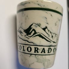 Colorado Marble Shot Glass