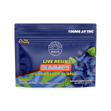 Granddaddy Purple Realize Live Resin Gummies