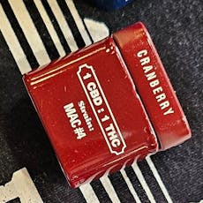 Drops 100mg 1:1 Gummy - Cranberry Hybrid