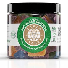 CBD Vegan Gummies 2400mg