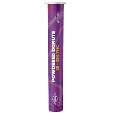 Weed Me : POWDERED DONUTS PRE-ROLL - 3 x 0.5g