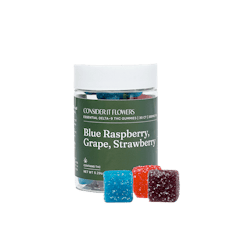 Essential Delta-9 THC Gummies | 30 CT | 300MG THC | Blue Raspberry, Grape, Strawberry