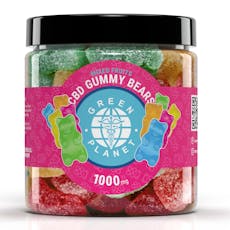 CBD Gummy Bears Assorted Flavors 1000mg