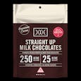 Straight Up Milk Chocolate: Sativa [25MG]