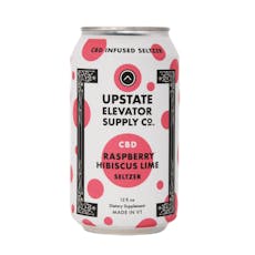 CBD Raspberry Hibiscus Lime Seltzer